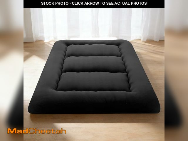 Lot 74-14349375 - DUMOS Japanese Floor Mattress Twin Size, Futon Mattress Foldable with Removable Washable Cover, Port...