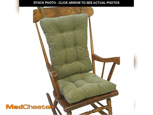 Lot 74-12829007 - Klear Vu The Gripper Non-Slip Rocking Chair Cushion Set with Thick Padding, Includes Seat Pad &amp; ...