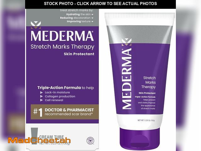 Lot 74-13627572 - Mederma Stretch Marks Therapy - Prevents &amp; Treats Stretch Marks, Safe for Pregnancy &amp; Breast...