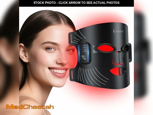 Lot 74-12605023 - Lovsheme Red Light Therapy for Face Ã¢â¬â Wireless Red Light Therapy Mask LED Face Mask Light The...