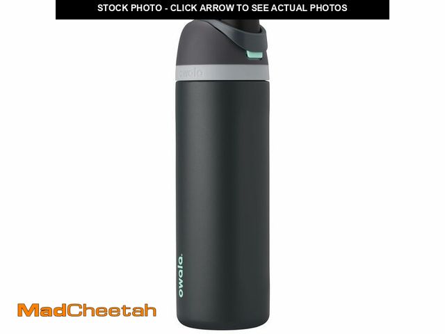 Lot 74-14300619 - Owala FreeSip Insulated Stainless Steel Water Bottle with Straw for Sports and Travel, BPA-Free, 24o...