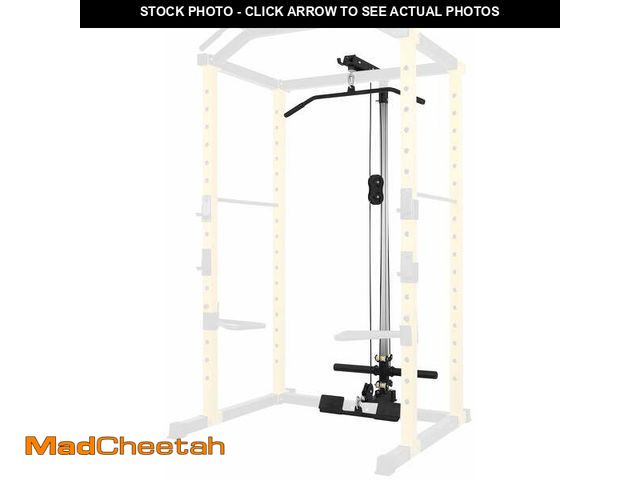 Lot 74-14438301 - BalanceFrom PC-1 Series 1000lb Capacity Multi-Function Adjustable Power Cage Power Rack with Optiona...