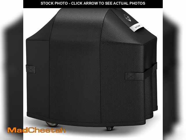 Lot 74-13986579 - [Upgraded 800D Heavy Duty Fabric] 58" Grill Cover for Weber Genesis II,LX 300 and Genesis 300 Series...