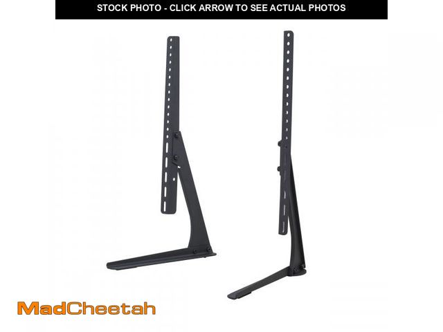 Lot 74-12533375 - onn. Tabletop TV Stand for 37" to 70" TV's, Supports up to 88 lbs - UNUSED