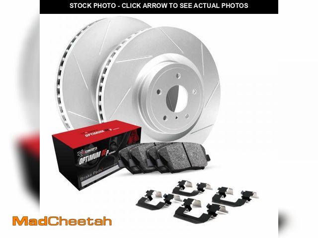 Lot 74-12241262 - R1 Concepts Rear Brakes and Rotors Kit |Rear Brake Pads| Brake Rotors and Pads| Optimum OEp Brake Pa...