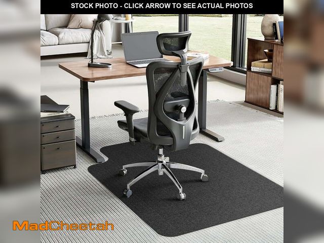 Lot 74-13780414 - GPED Office Chair Mat for Carpet, 45" x 53" Carpet Protector Mat, Sturdy Carpet Chair Mat with Studs...