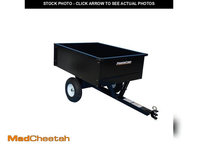 Lot 74-14193199 - Powercare 10 cu. ft. Lawn Mower Dump Cart with Wheels - UNUSED