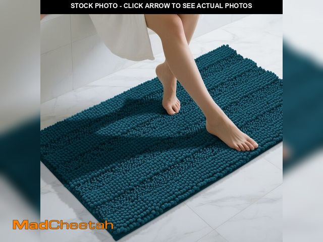 Lot 74-12707713 - Yimobra Bathroom Rug Mat 47 x 24, Non Slip and Super Absorbent Bath Mat,Machine Washable Quick Dry,U...