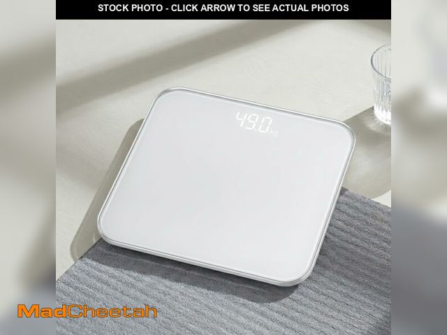 Lot 74-14207904 - Digital Scale for Body Weight, Highly Accurate Bathroom Scale with Invisible LED Display &amp; Step-...