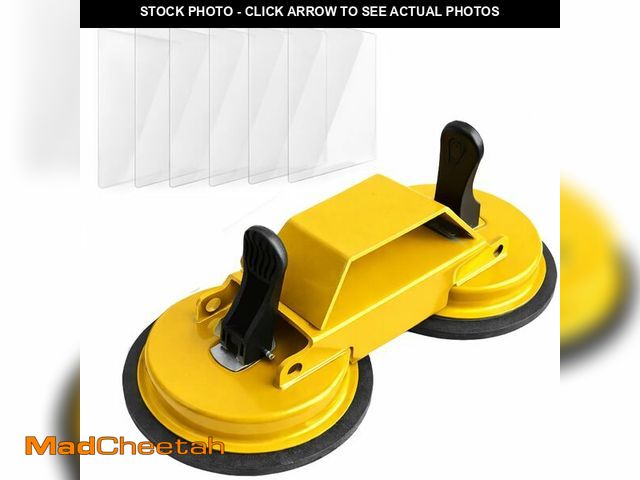 Lot 74-14267147 - Floor Gap Fixer Tool, 45ÃÂ° Striking Surface Floor Gap Repair Tool with Dual Suction Cup, Made of I...