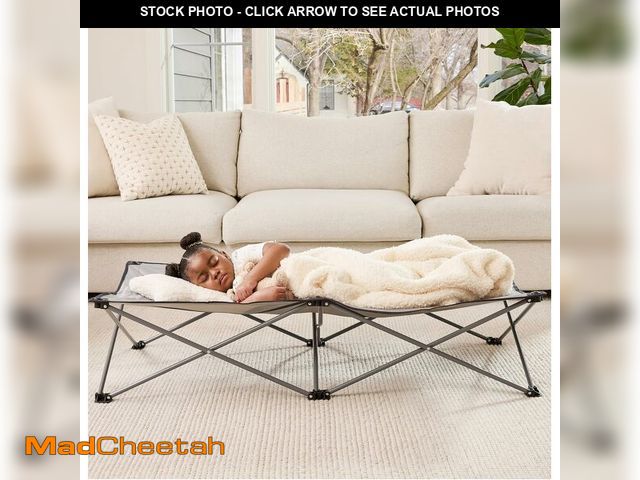 Lot 74-13836233 - Regalo Extra Long My CotÃâÃ Portable Toddler Bed, Foldable Kids Travel Bed &amp; Camping Cot for...