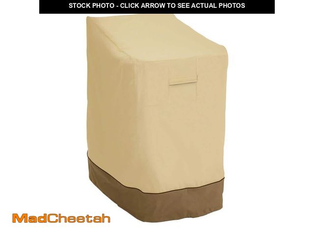 Lot 74-12584571 - Classic Accessories Veranda Stackable Patio Chair Cover - UNUSED