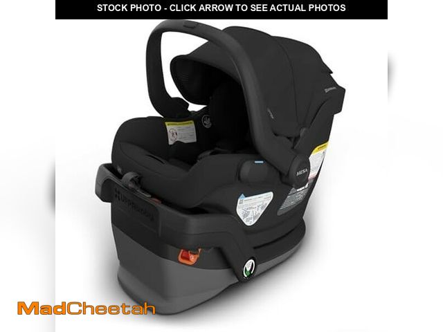 Lot 74-14590415 - UPPAbaby Mesa V3 Infant Car Seat with Base, Insert &amp; SmartSecure - Jake in Charcoal (Manufacture...