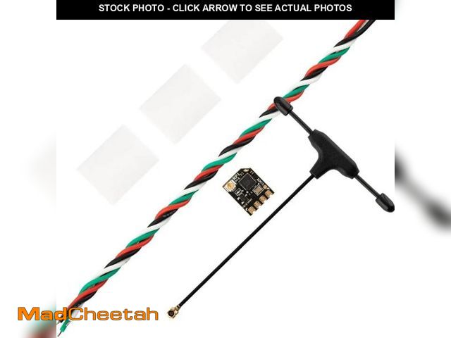 Lot 74-12220291 - RP1 ELRS FPV Receiver 2.4GHz ExpressLRS Nano Receiver Come with 65mm UFL T Antenna for TX16S /TX12 /...