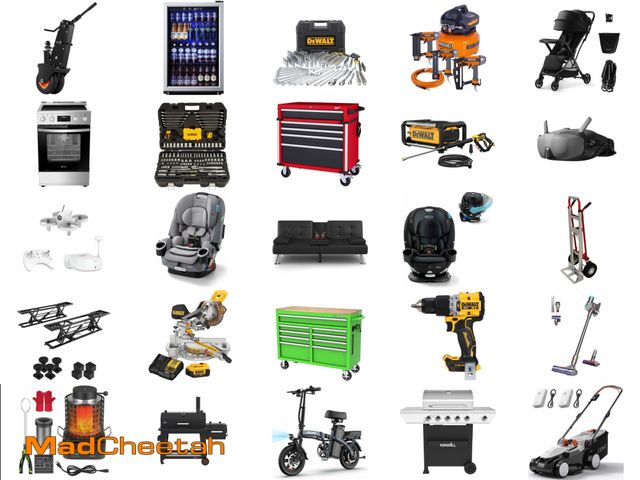 MadCheetah GRAND RAPIDS - Overstock, Returns - Health & Beauty, Electronics, Computers, Tools & Home Improvement, Home, Sports, Kitchen, Pet, Automotive, Toys and More! - October 15, 2025