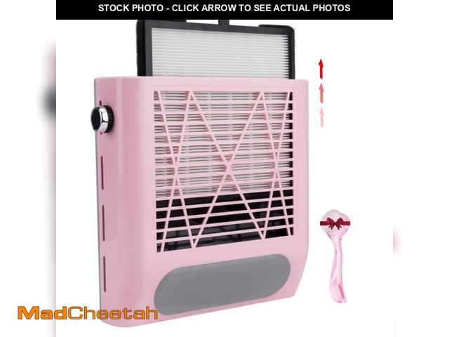 Lot 74-11976354 - CoFashion Nail Dust Collector for Acrylic Nails Vacuum Machine, 80W Adjustable Vacuum, Electric Nail...