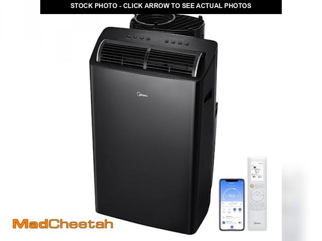 Lot 74-12241812 - Midea Duo 14,000 BTU (12,000 BTU SACC) High Efficiency Inverter, Ultra Quiet Portable Air Conditione...