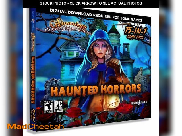 Lot 74-12687534 - Haunted Horrors â 15 in 1 Game Pack - UNUSED