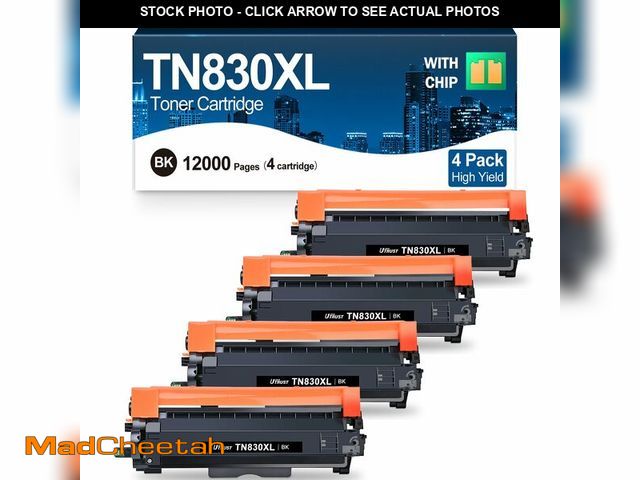 Lot 74-12710723 - Compatible TN830XL Toner Cartridge Replacement for Brother TN830XL TN830 TN 830 Black Toner for Brot...