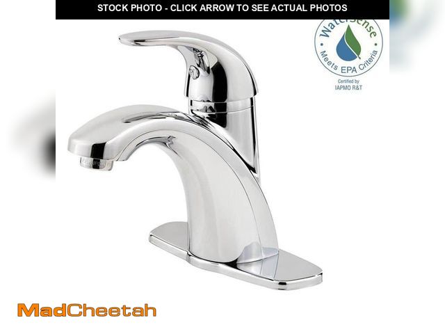 Lot 74-12682973 - Pfister Parisa 4 in. Centerset Single-Handle Bathroom Faucet in Polished Chrome - UNUSED