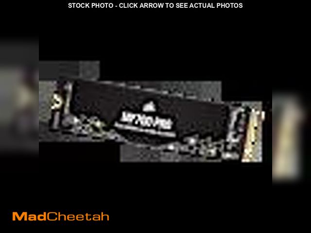 Lot 74-14146195 - Corsair MP700 Elite 4TB PCIe 5.0 NVMe M.2 SSD with Heatsink Ã¢â¬â Up to 9,400 MB/s Read, 8,100 MB...