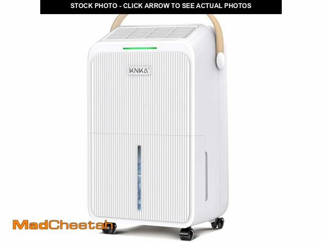 Lot 74-13390874 - KNKA Pro Dehumidifiers for Home, Basements, Dehumidifier with Drain Hose, DOE 10pints/day, 0.8 Gal W...