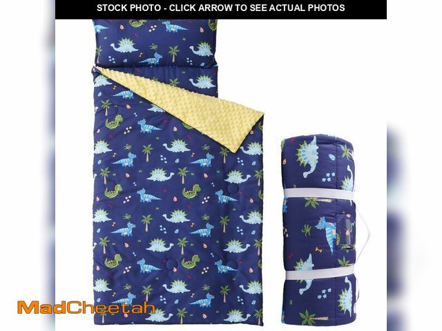 Lot 74-12710236 - Bunnikins &amp; Clover Toddler Nap Mat with Removable Pillow, Nap Time Mats for Preschool, Easy Clea...