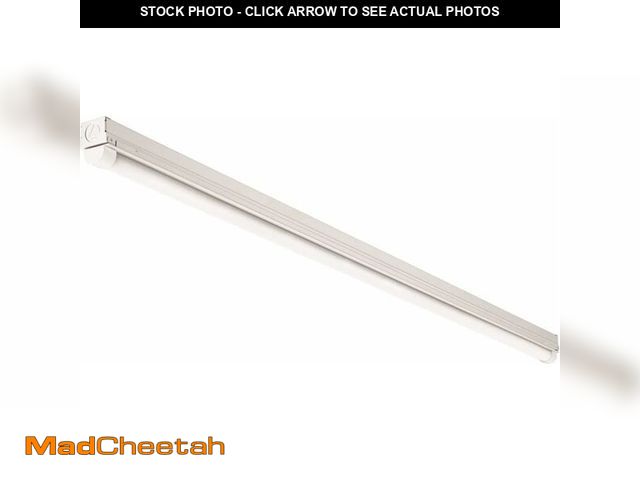 Lot 74-14068202 - Lithonia Lighting 1 Light LED Strip Light, 4 Foot LED Ceiling Lighting Fixture, 2500 Lumens, 4000K, ...