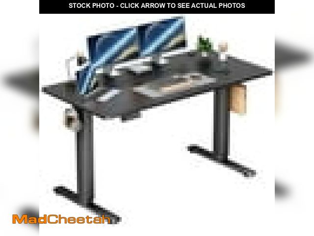 Lot 74-12479195 - edx Electric Standing Desk Height Adjustable Desk 55 X 24 Inches Ergonomic Stand Up Desk With Memory...