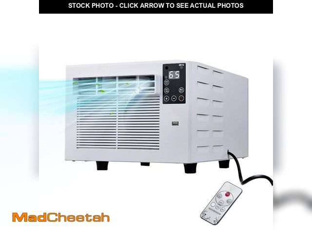 Lot 74-14242909 - *DIRTY/MISSING REMOTE* Edendirect 2300 BTU Portable Air Conditioner Cools with Remote, 45 sq.ft. wit...