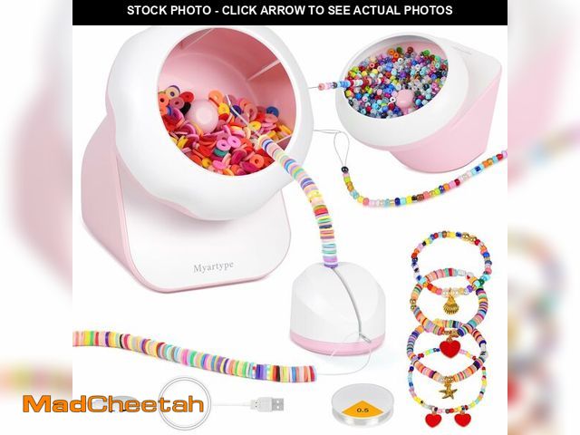 Lot 74-12456902 - Myartype Clay Bead Spinner and Seed Bead Spinner, 2-in-1 Electric Bead Spinner for Jewelry Making, B...