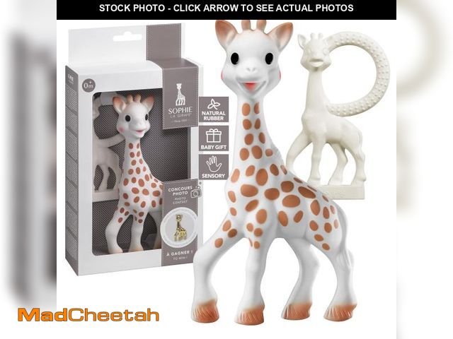 Lot 74-12442530 - Sophie la girafe, Award Set | Includes Sophie la girafe, a Sophie la girafe Mini Teether &amp; Photo...