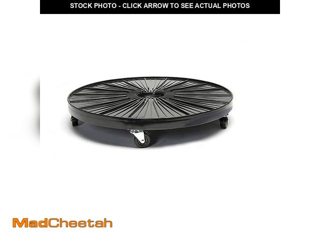 Lot 74-14242900 - Devault Enterprises 24 in. Dia x 4 in. H HDPE Black Hydro Plant Dolly/Caddy - UNUSED