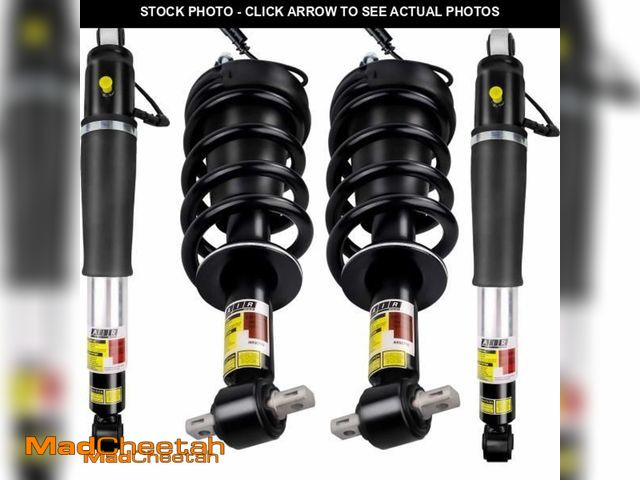 Lot 74-12081944 - (FRONT SET ONLY) AIRSCYSO 84176631 84176675 Front And Rear Air Shocks Absorber Struts Complete Assem...
