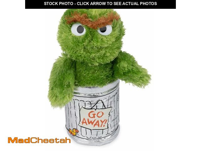 Lot 74-12603377 - GUND Sesame Street Official Oscar The Grouch Muppet Plush, Premium Plush Toy for Ages 1 &amp; Up, Gr...