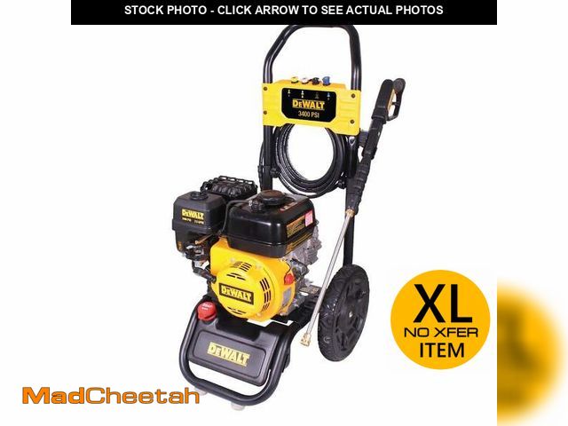Lot 74-12557842 - DEWALT 3400 PSI 2.5 GPM Gas Cold Water Pressure Washer with DeWalt 210 Engine - UNUSED