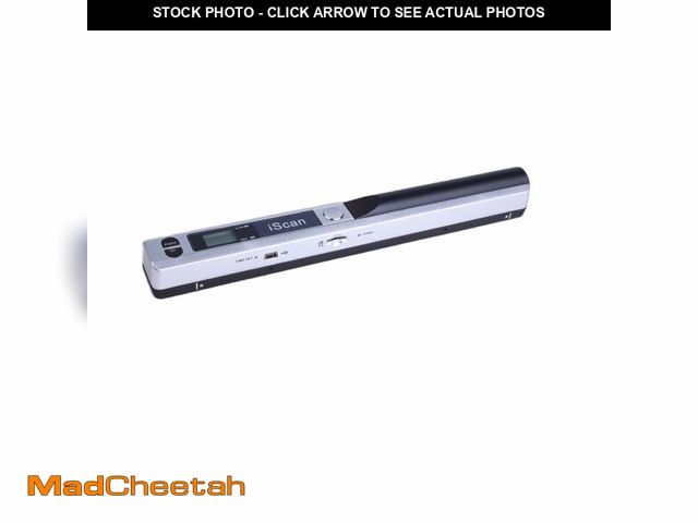 Lot 74-13566222 - AOZBZ Portable Document Scanner - 900DPI Handheld Portable Scanner Image Scanner Scanning Wand A4 Co...