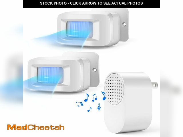 Lot 74-13542354 - Driveway Alarm Motion Sensor - Driveway Alarms Wireless Outside Weatherproof Motion Detector Presenc...