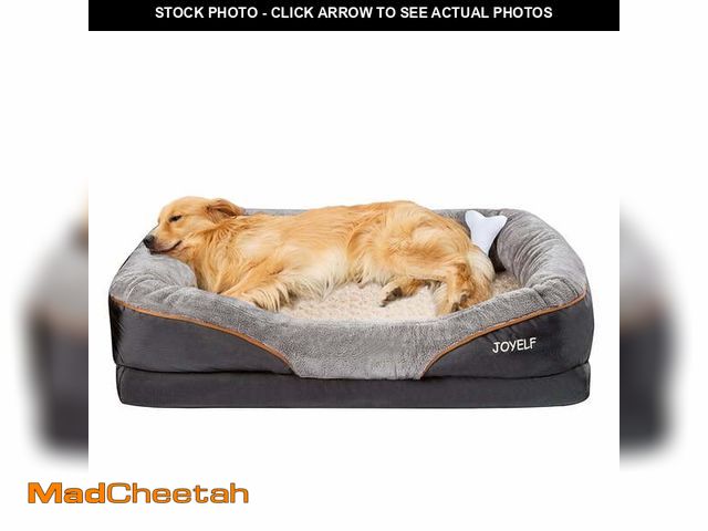 Lot 74-12548742 - JOYELF XLarge Memory Foam Dog Bed, Orthopedic Dog Bed &amp; Sofa with Removable Washable Cover and S...