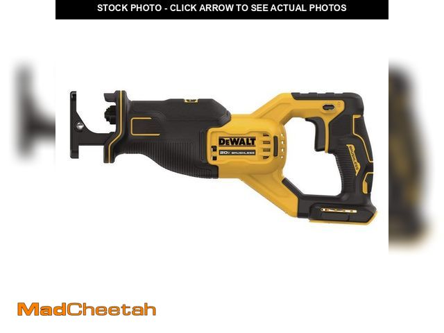 Lot 74-12552698 - DEWALT 20V MAX Cordless Brushless Reciprocating Saw (Tool Only) - UNUSED