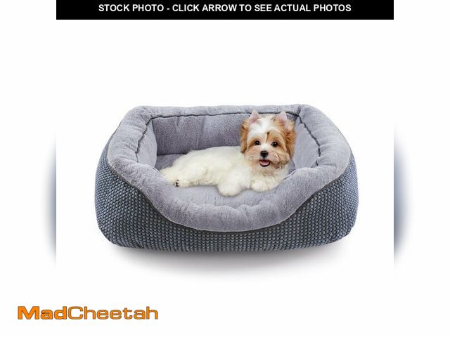 Lot 74-13544342 - INVENHO Small Dog Bed Orthopedic Warming Soft Calming Sleeping Durable with Anti-Slip Bottom - USED