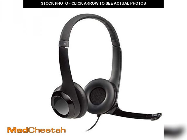 Lot 74-12328702 - Logitech H390 Gaming Headphones, Wired Headphones with Mic, USB Headset with Microphone for PC, Nois...