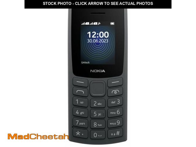 Lot 74-12547589 - *SEE DETAILS* Nokia 105 4G | Dual SIM | GSM Unlocked Mobile Phone | Volte | Charcoal | International...