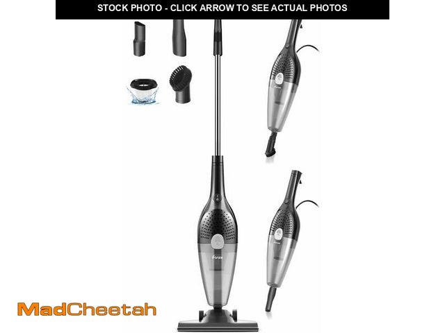 Lot 74-12765575 - Qunler 25Kpa Corded Stick Vacuum Cleaner with Powerful Suction, 3-in-1 Lightweight Handheld Vacuum C...