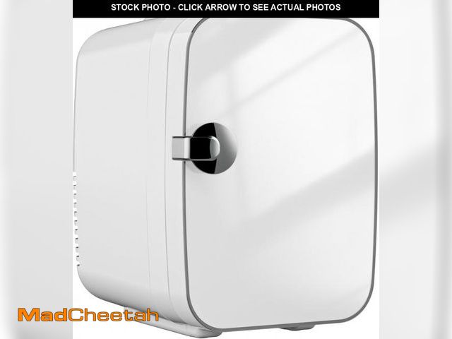 Lot 74-12098546 - Sweetcrispy Small Refrigerator, Portable Mini Fridge 4L/6 Can Cooler &amp; Warmer Compact Fridges fo...