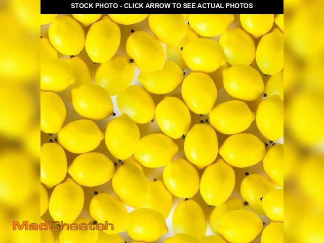 Lot 74-14207374 - Cindeer Summer Fake Lemon Fake Fruit Faux Yellow Lemon Decor Lifelike Simulation Artificial Fruit fo...
