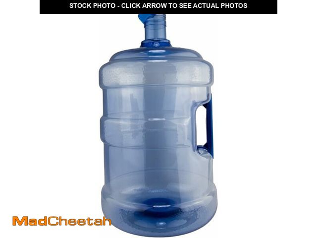 Lot 74-13733898 - New Wave Enviro BPA Free PET Bottle, 5-Gallon Capacity, Screw Top, Designed for Durability with Inte...