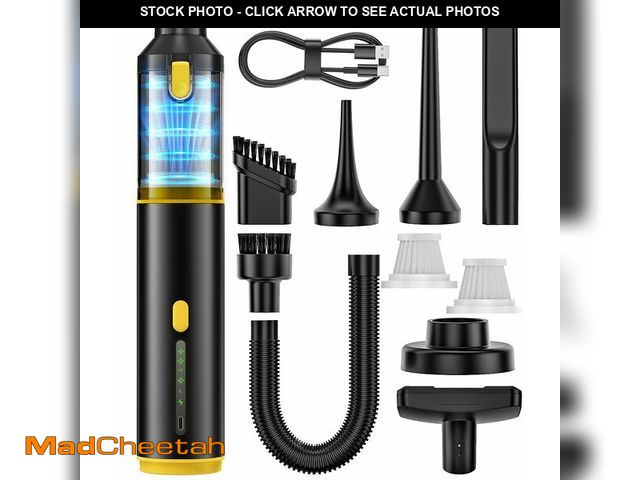 Lot 74-13948335 - Car Vacuum Portable Cordless Handheld Vacuum Cleaner 4-in-1 Mini Cordless Vacuum with 2 Suction Mode...