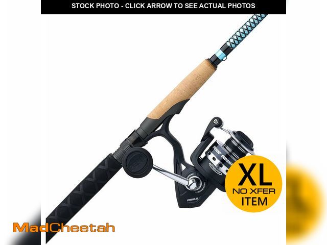 Lot 74-13070674 - Ugly Stik 7' Carbon Inshore Spinning Rod and Penn Pursuit IV Reel Combo, 30 Size Reel, 1 Piece Fishi...