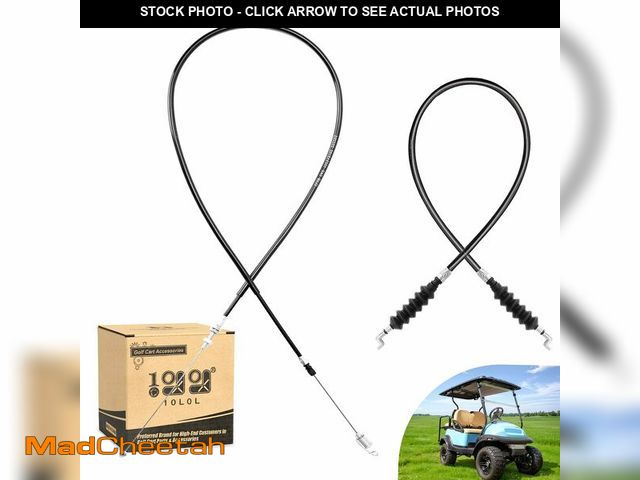 Lot 74-14043891 - 10L0L Governor and Accelerator Throttle Cable Kit for Club Car Precedent Gas Golf Cart 2004-up, Repl...